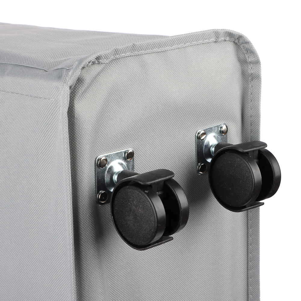 Корзина для белья на колесиках тм VETTA, оксфорд 600D, 58х39х18,5 см, объем 42 л - #8