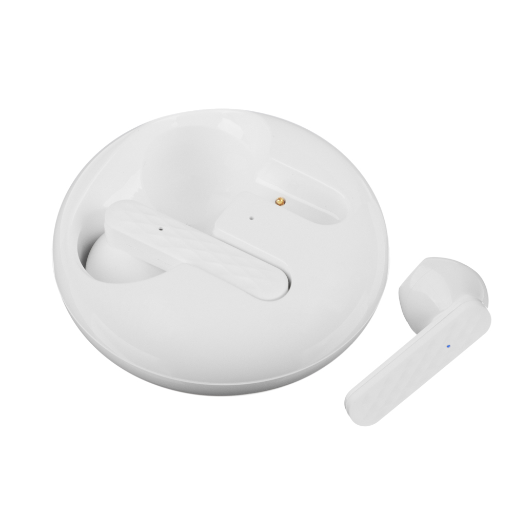 Наушники беспроводные TWS FORZA Disk, 30/350мАч, BT: 5.0, глянцевая поверхность - #4