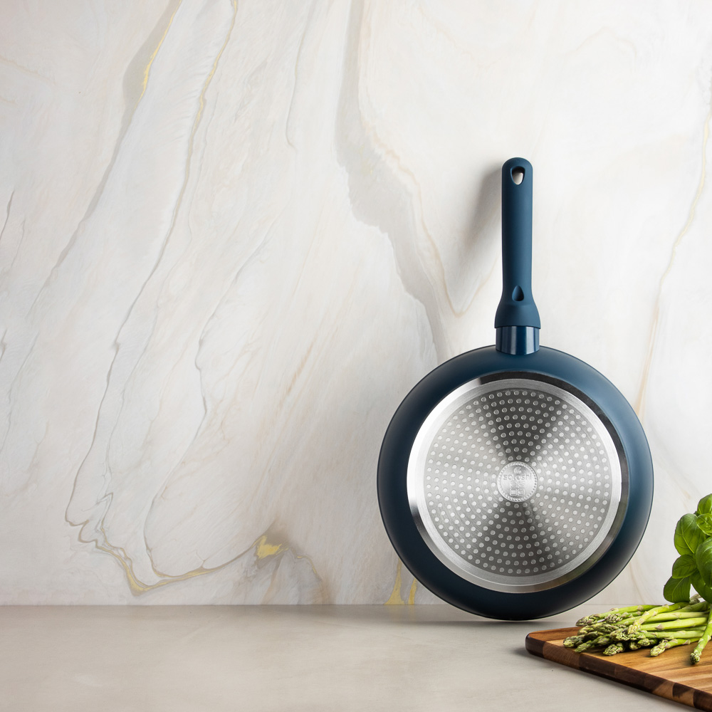 SATOSHI Ривьера Сковорода литая d26см, антипригарное покрытие мрамор, индукция - #11