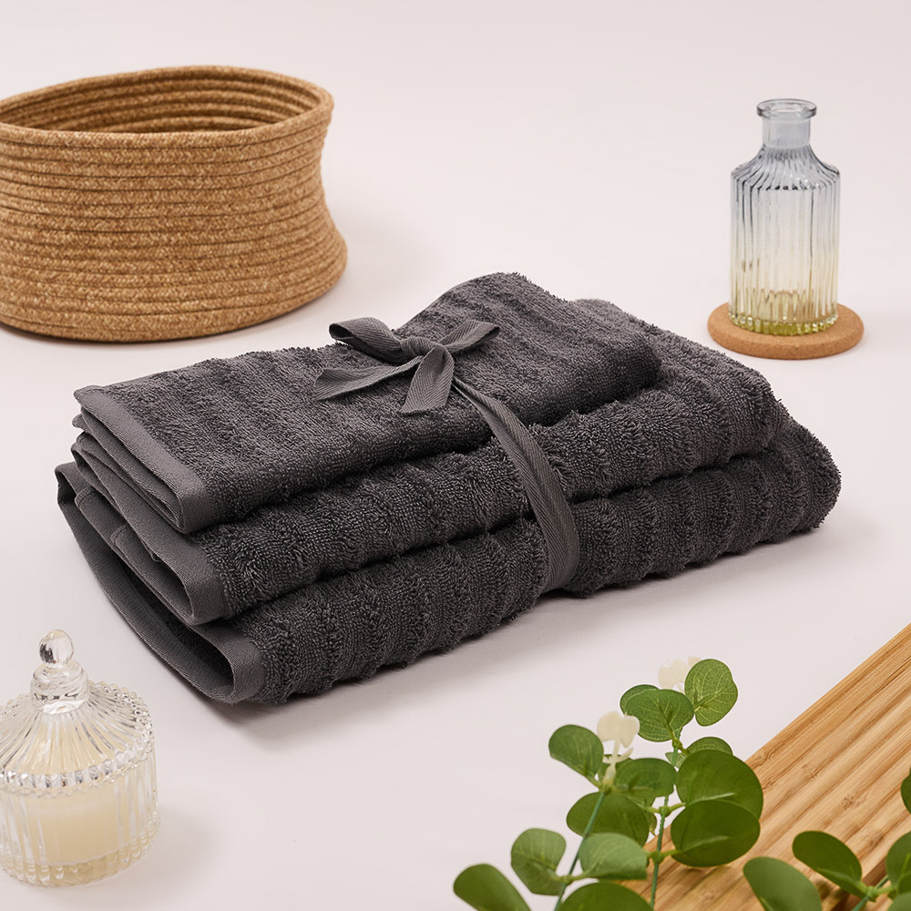 PROVANCE Монблан Комплект полотенец махровых, 30х50, 50х90, 70х130см, 100% хлопок, 450гр/м, 3 цвета - #4