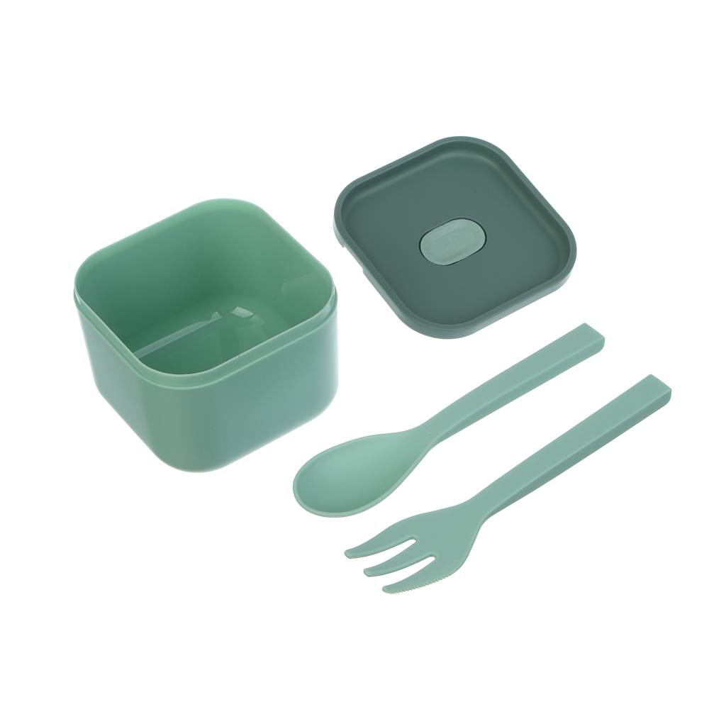 Ланч-бокс двухуровневый, премиум, полипропилен - #8