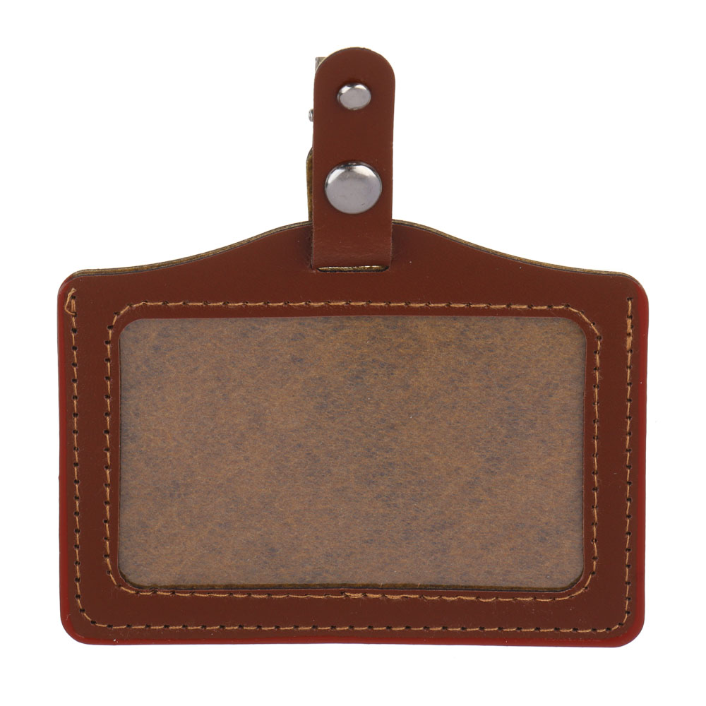 ЮL Чехол для пропуска с металлическим зажимом, ПВХ, 7,8х10,2см, 3 цвета - #2