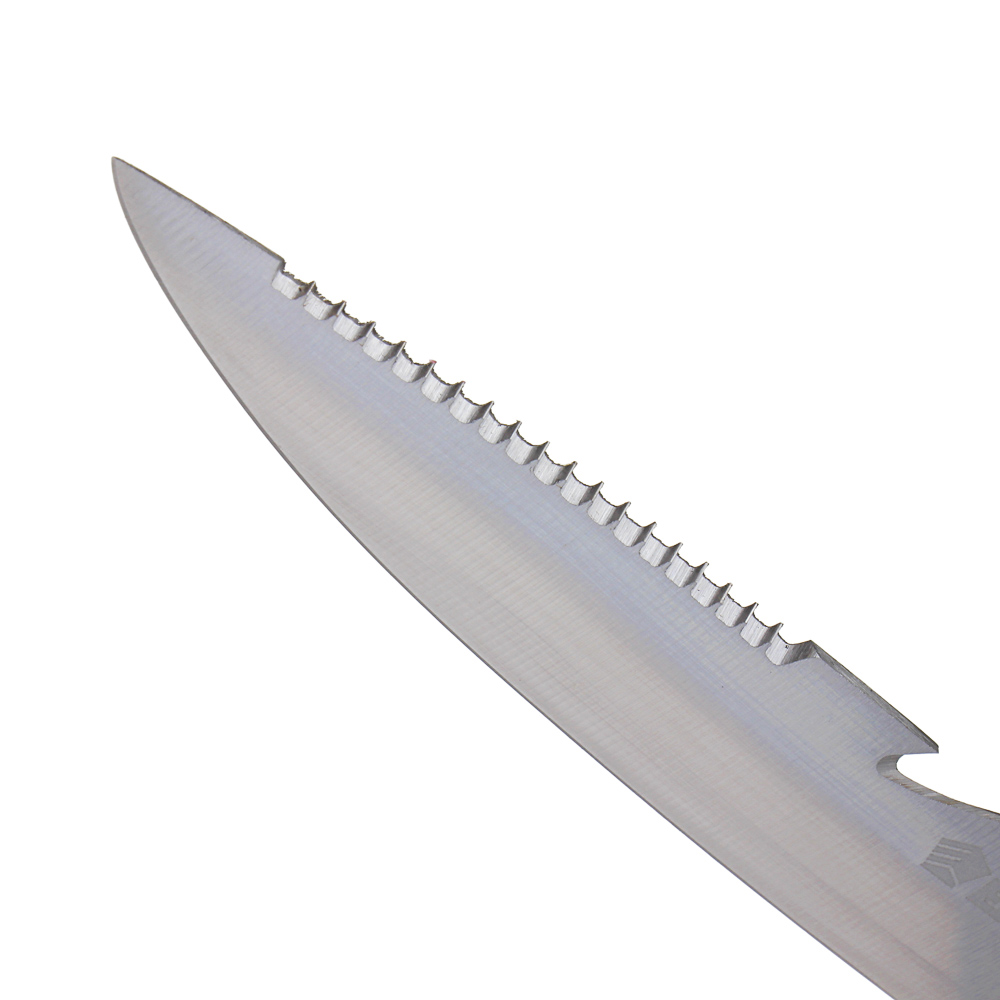 ЕРМАК Нож нетонущий для рыбалки и туризма c ножнами, нерж.сталь - #4