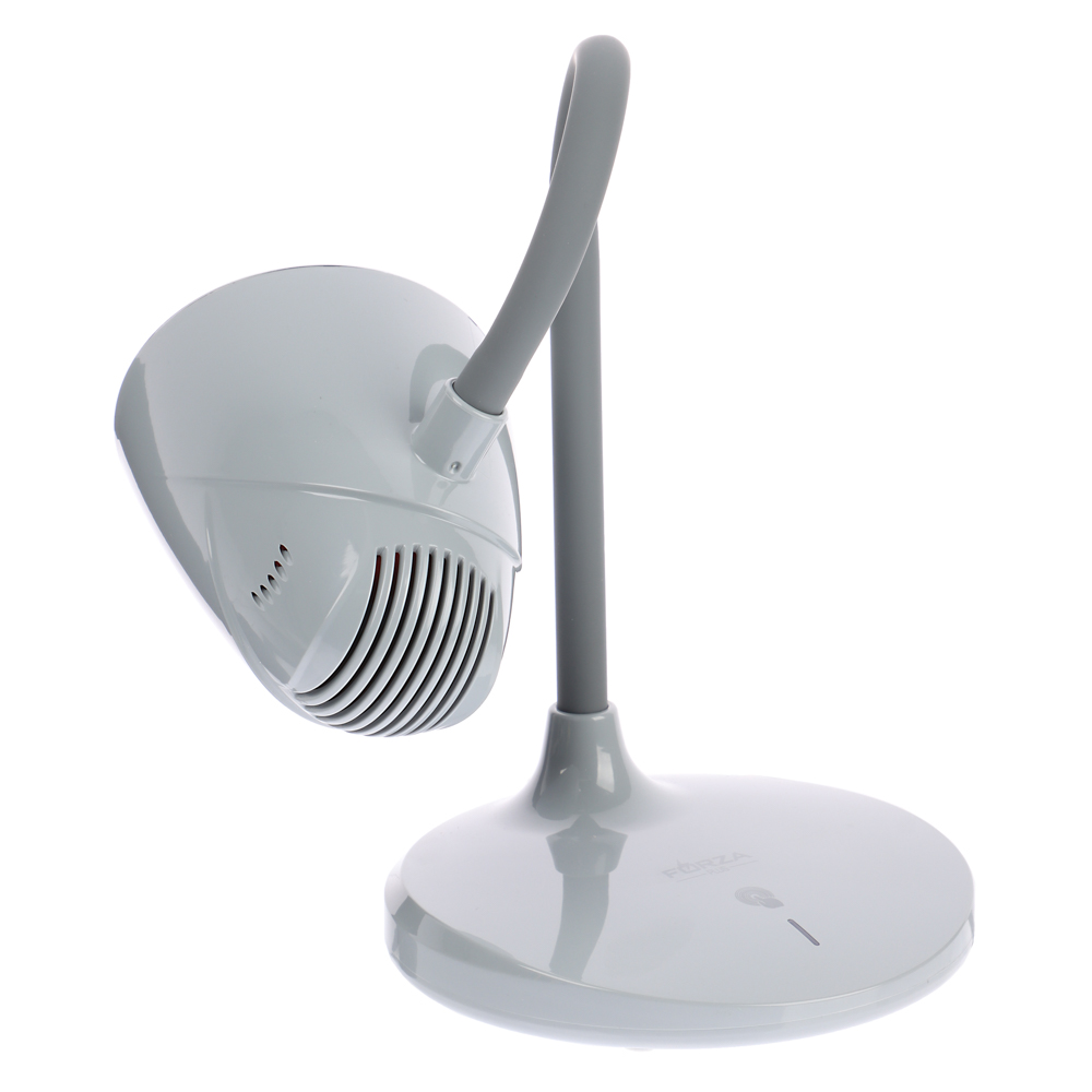 FORZA Лампа настольная складная 30LED, питание USB, 7Вт, 500Лм, кабель 1м, диммер, пластик, серая - #5