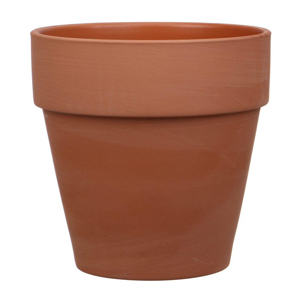 INBLOOM Кашпо13х13см, красная глина - #1