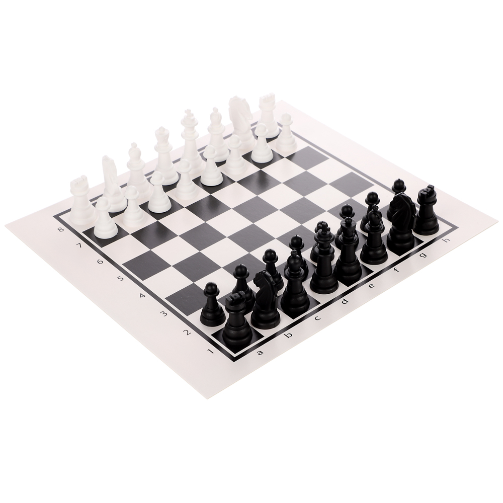 Игра настольная "Шашки, шахматы, нарды" - #1