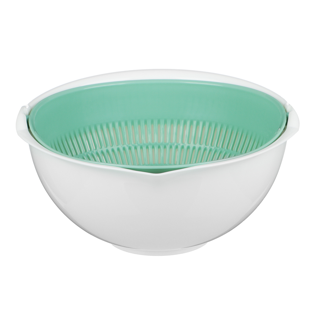 Дуршлаг с миской 2л, пластик - #5