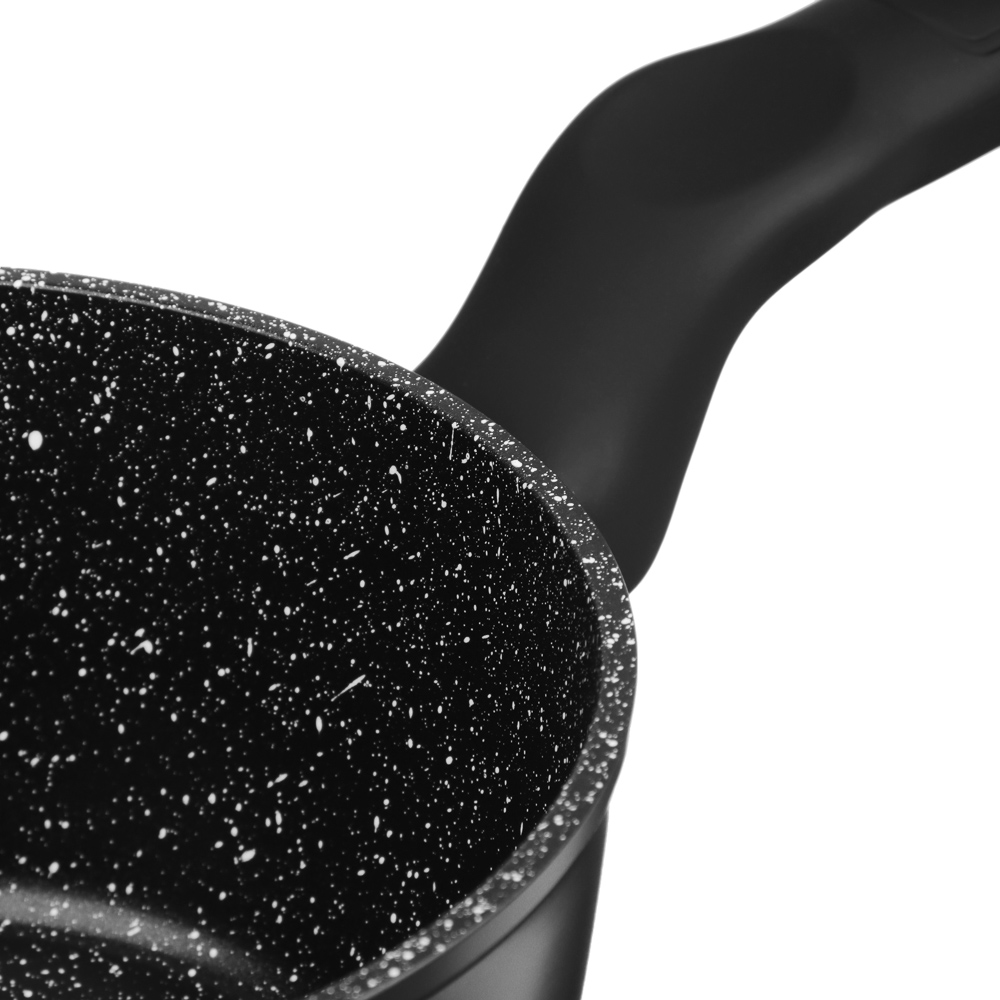 SATOSHI Стоун Наб.пос.10пр, ковш+крышка 1,3л, кастр.+крышки 2,3;3,8;5,7л, сковороды 24,28см, индукц. - #7