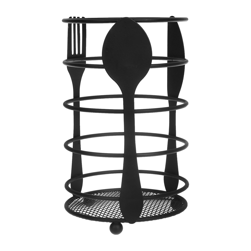 Подставка для столовых приборов тм VETTA Кухня, 10х10х16,5см, сталь Q195, 2 цвета - #1