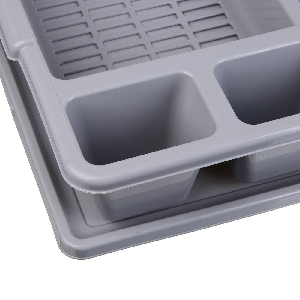 Сушилка для посуды тм VETTA, 44х36,3х9,3см, пластик - #10