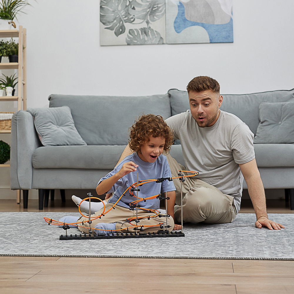 BY Education Конструктор "Кинетический" 127 дет, 2 шарика, ABS, PP, металл, 35,5х23,5х7см - #9