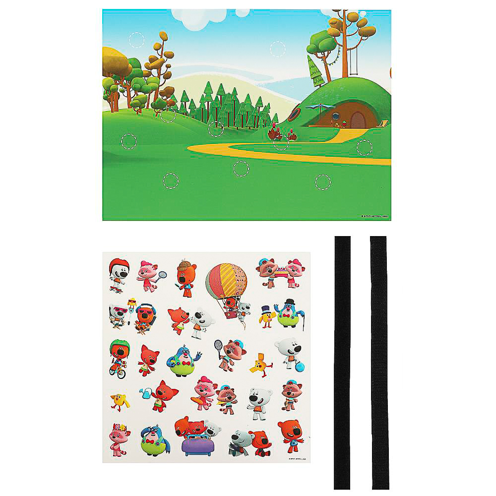 УМКА Развивающая игра "Липучки", в коробке, 22,х35х1см, 4 дизайна - #7