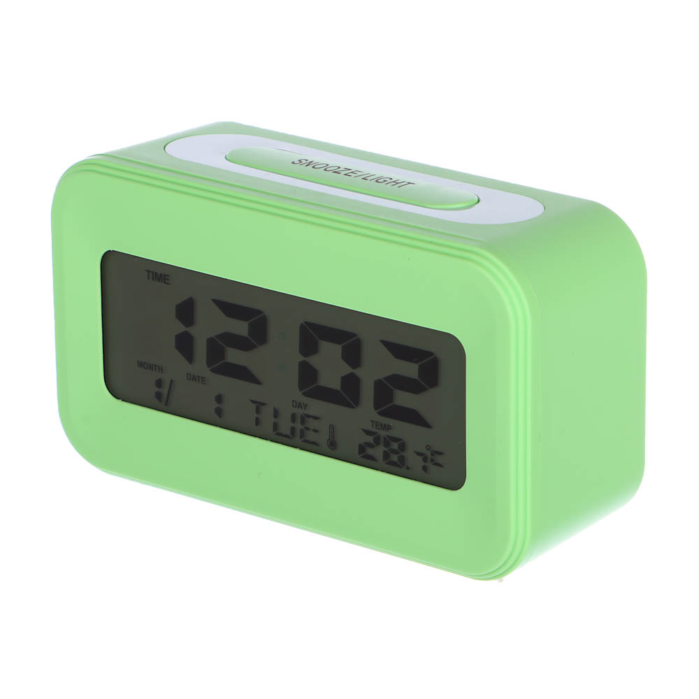 LADECOR CHRONO Будильник электронный, 10x5,5x6 см, 2xAAA, пластик, 5 цветов - #5