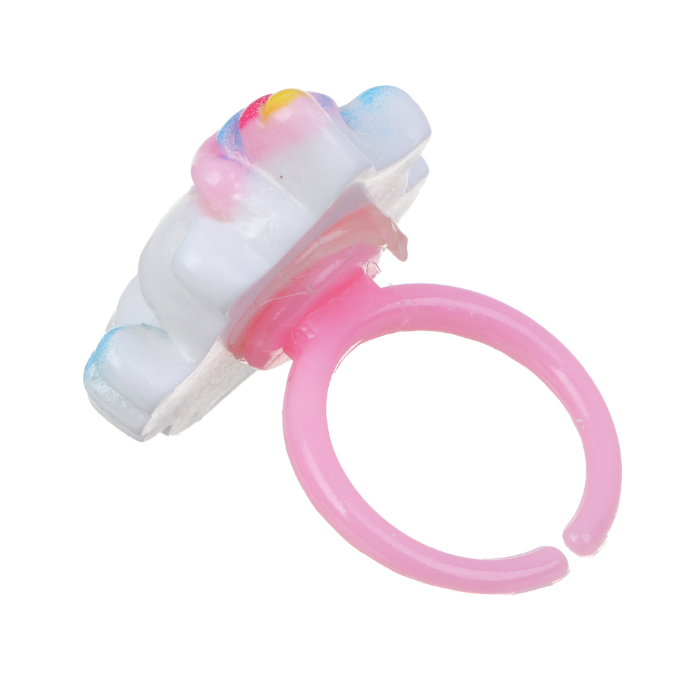 Набор детской бижутерии BY Русские супергерои: браслет, кольцо, резинки 2шт, заколка, 3 дизайна - #8