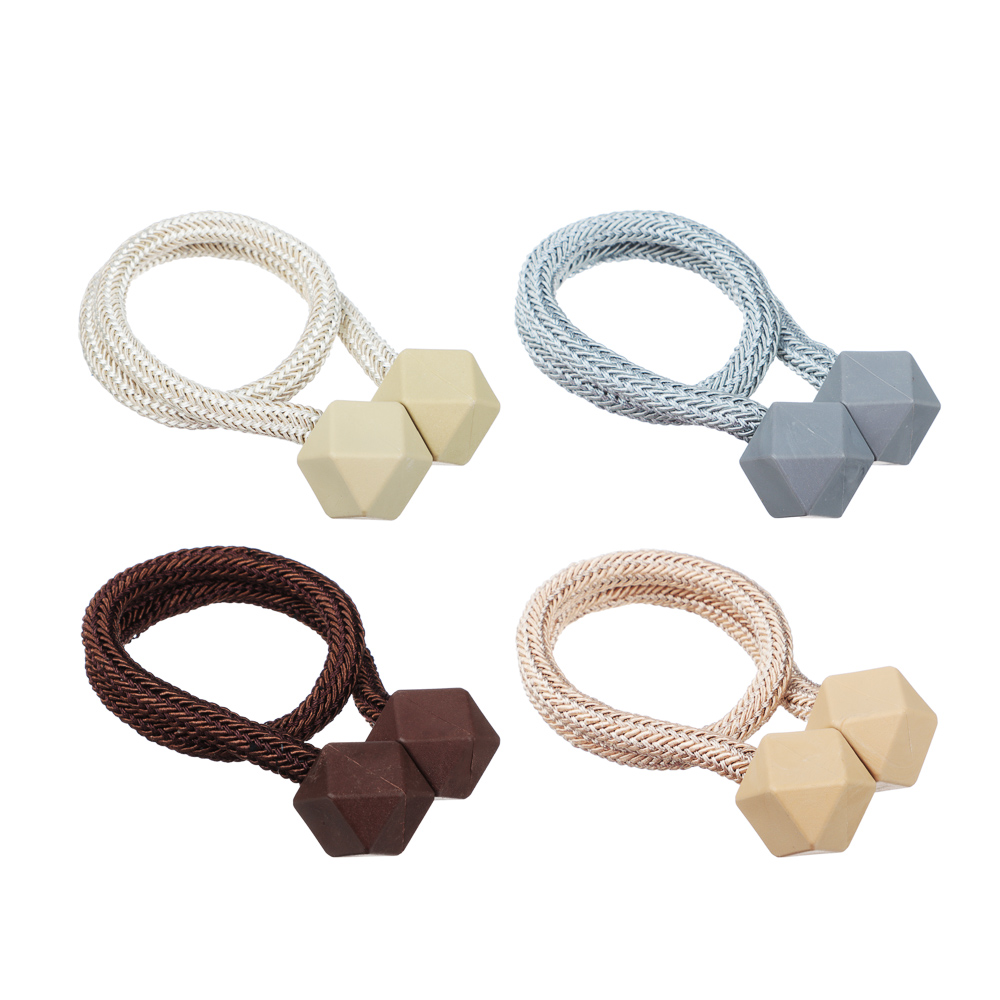 PROVANCE Подхват для штор магнитный 2-сторонний, "Витье", 45см, d2,5см, 4 цвета - #1