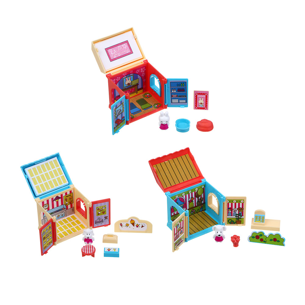 ИГРОЛЕНД Набор игровой, сюрприз, "Кукольный домик", ABS, 18,5х17х4,5, 3 дизайна - #1