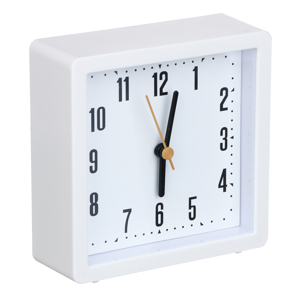 LADECOR CHRONO Будильник, 10,9x10,9x4 см, пластик, 1хАА, 2 дизайна - #3