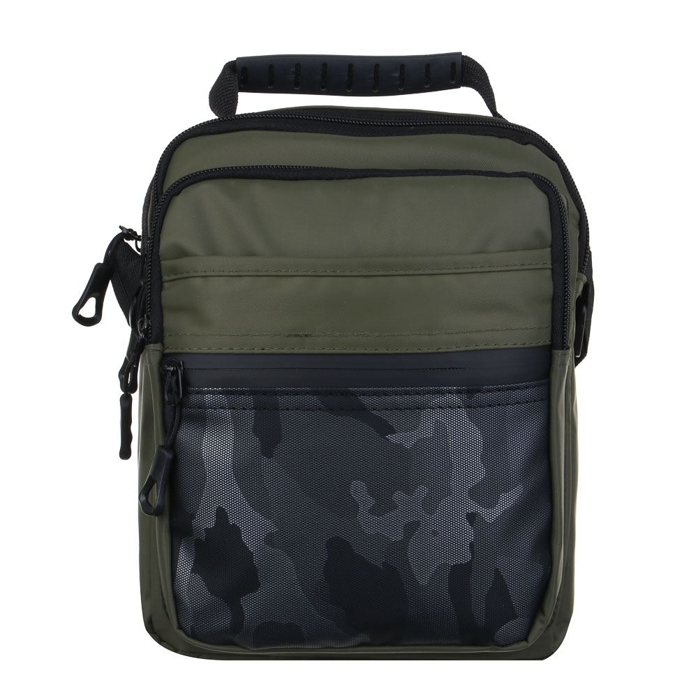 Сумка мужская из водооталкивающей ткани, 6 отделений тм ЮL Фьючер, ПЭ, 24х20х10см, 2 цвета, КЖС24-01 - #2