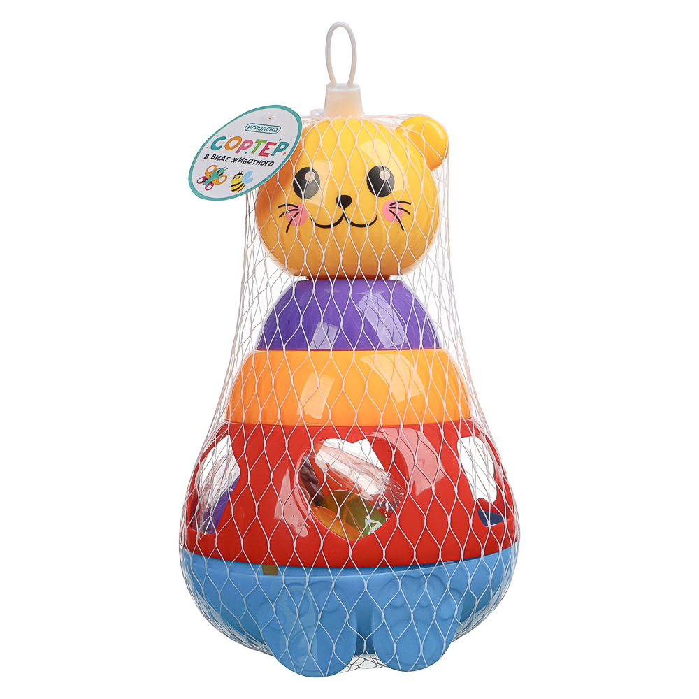 ИГРОЛЕНД Сортер в виде  животного, пластик, 15х10,5х22см - #10