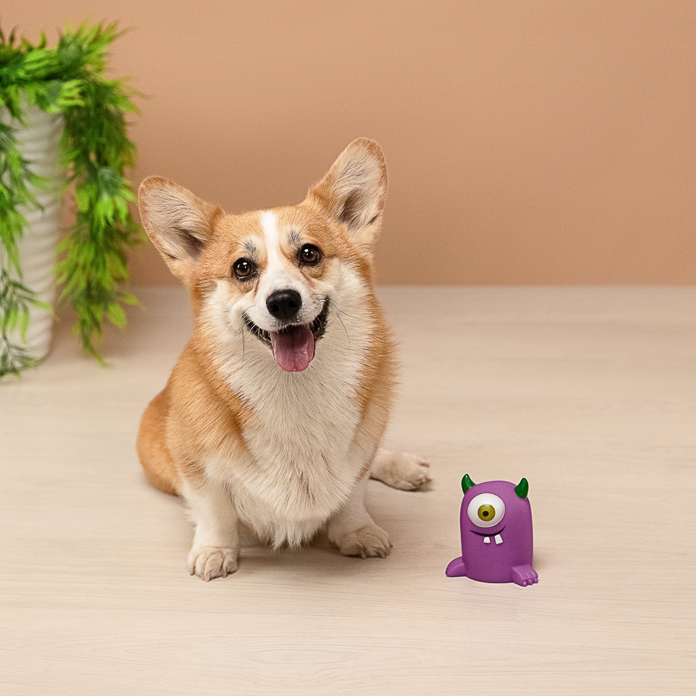 VETTA Игрушка для домашних животных, ПВХ, 6,5х9 см, монстр - #13