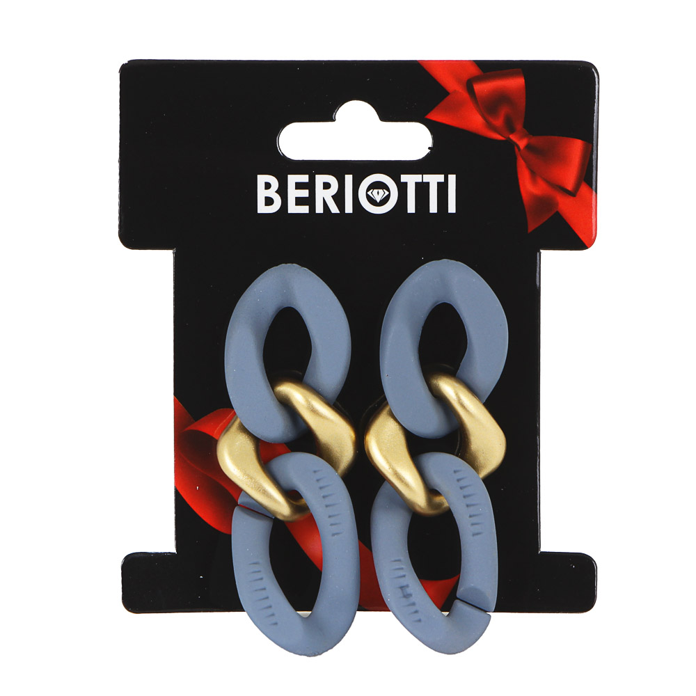 Серьги Beriotti, бижутерный сплав - #4