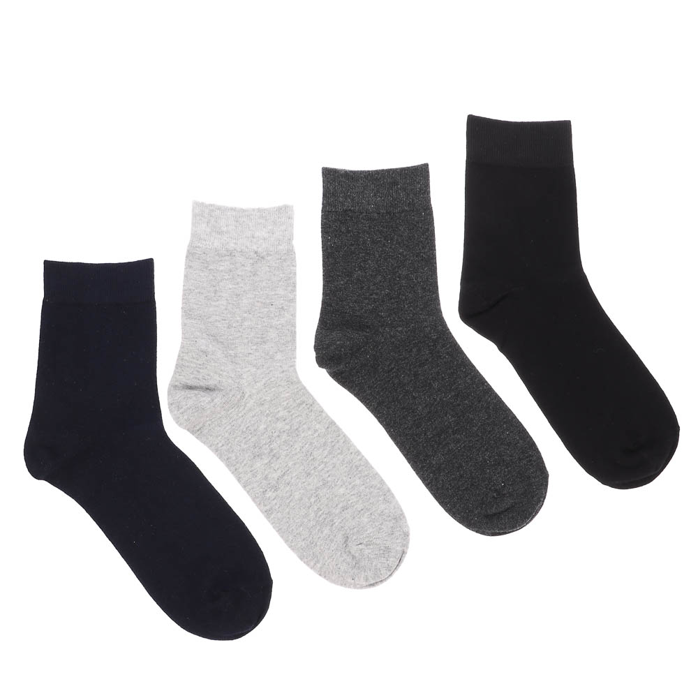 Носки мужские высокие, тм Turkan, р.41-47, 90%хлопок, 8% п/а, 2%лайкра,цвета в ас-те, B-950P - #3