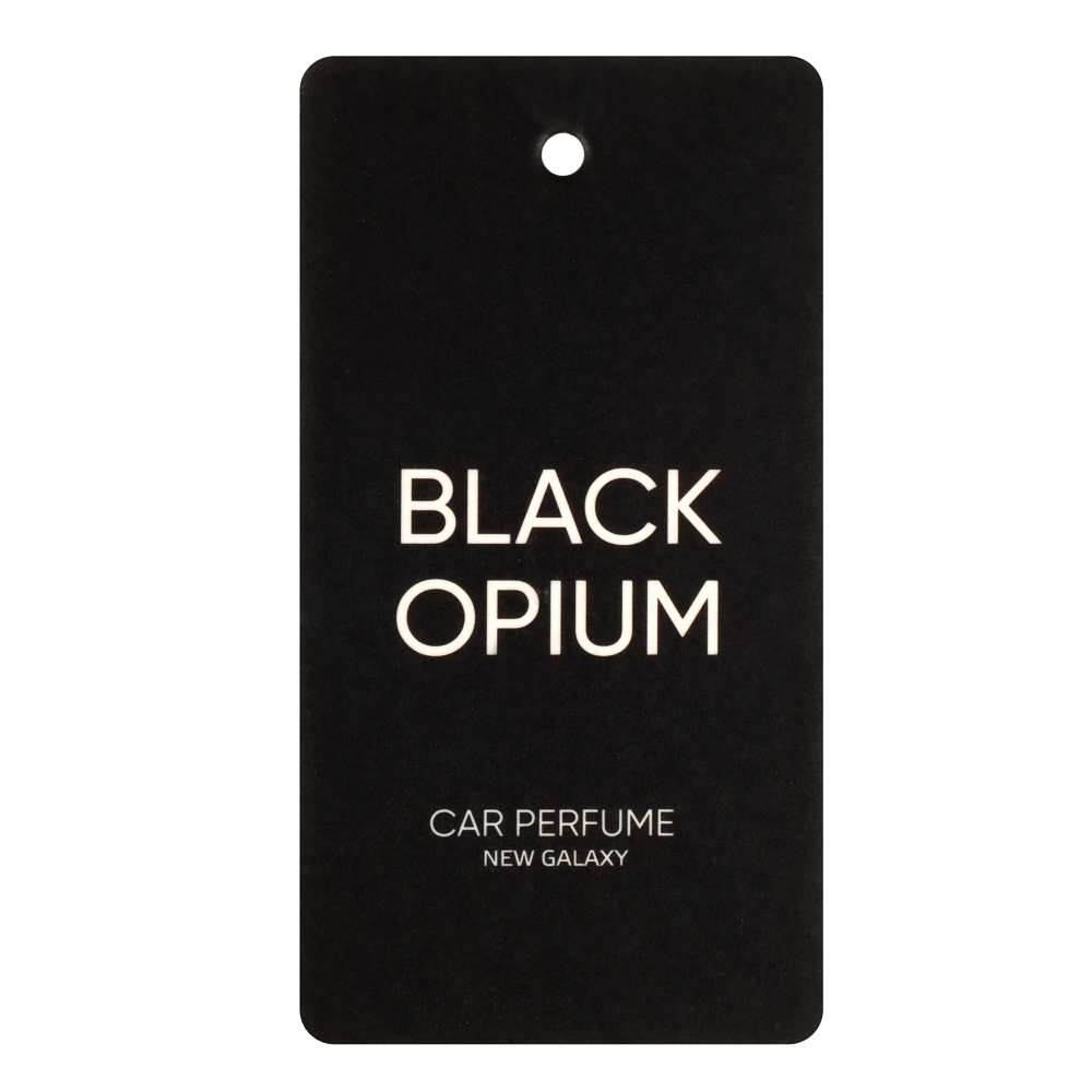 NEW GALAXY Ароматизатор бумажный Perfume, аромат Black Opium - #2