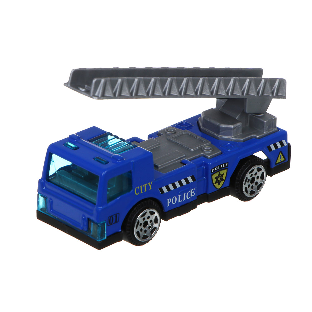 ИГРОЛЕНД Автовоз с треком, 3 машинки, металл, PP, 33,5х13х8,5 см, 3 дизайна - #15