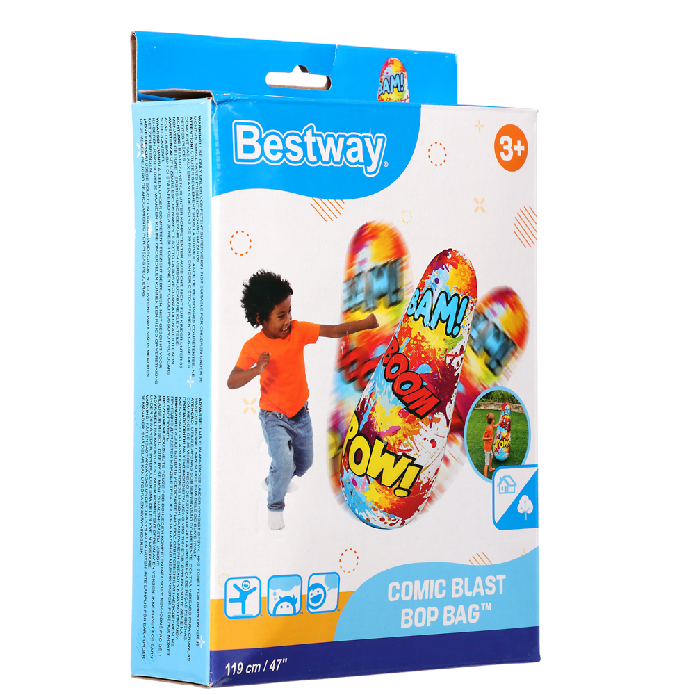 BESTWAY Надувная неваляшка COMIC BLAST BOP BAG, 119см, 52630 - #2