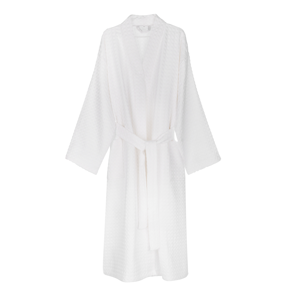 PROVANCE Монблан Халат вафельный, one size, 100% хлопок, 300гр/м2, белый - #1
