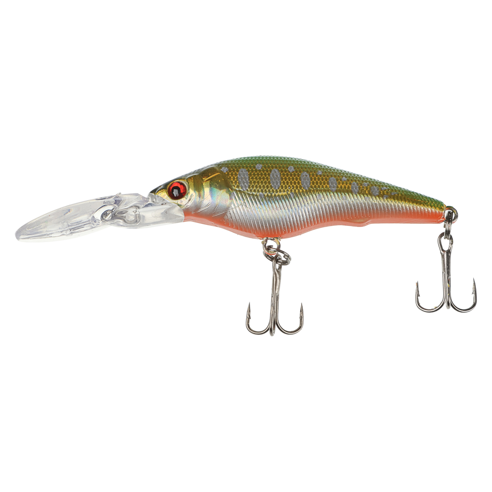 Воблер "Минноу Классик" тм AZOR FISHING, F, 5,7гр, 87мм, 1,0-1,5 м, 5 цветов - #8