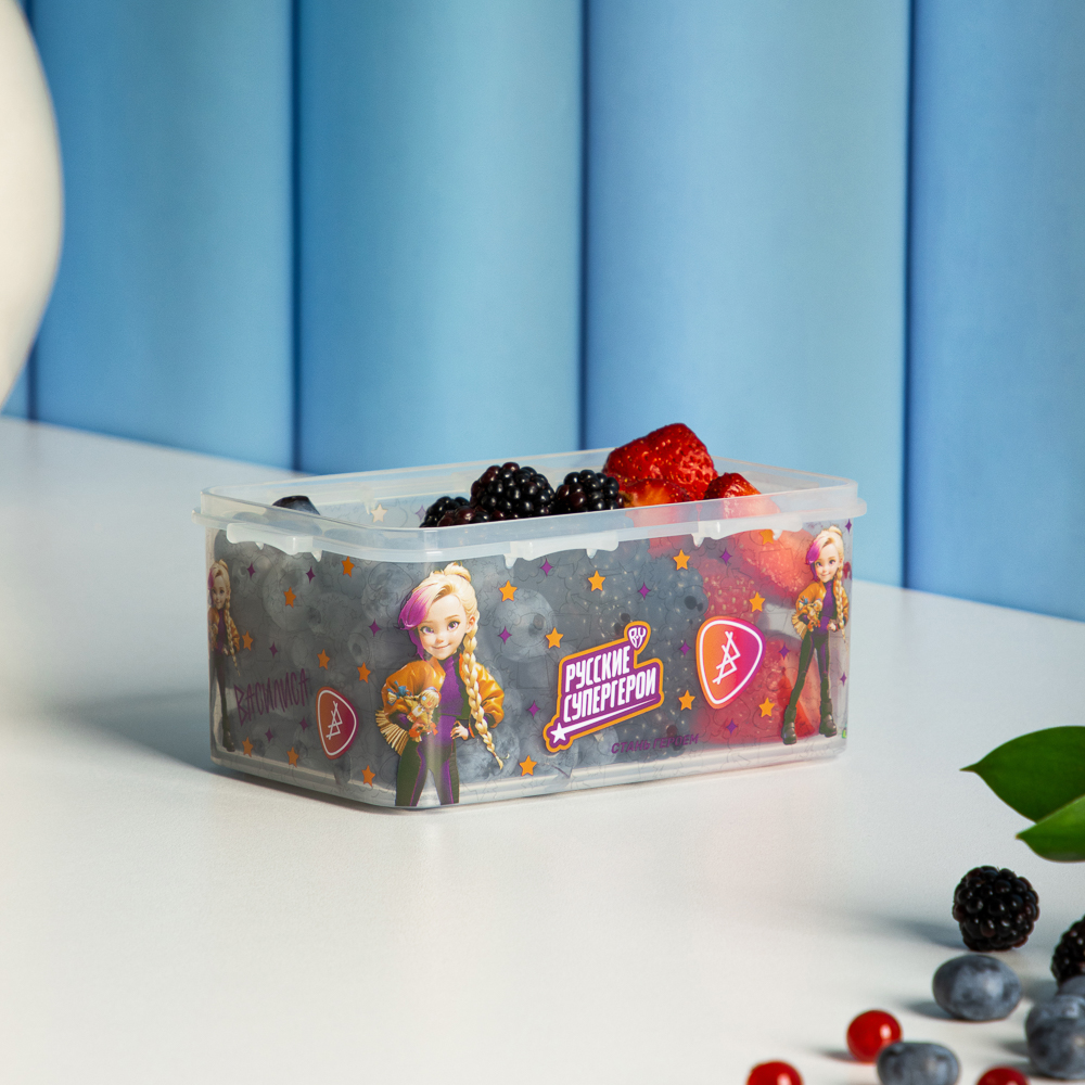 BY Русские Супергерои Контейнер герметичный для пищевых продуктов 0,8л - #11