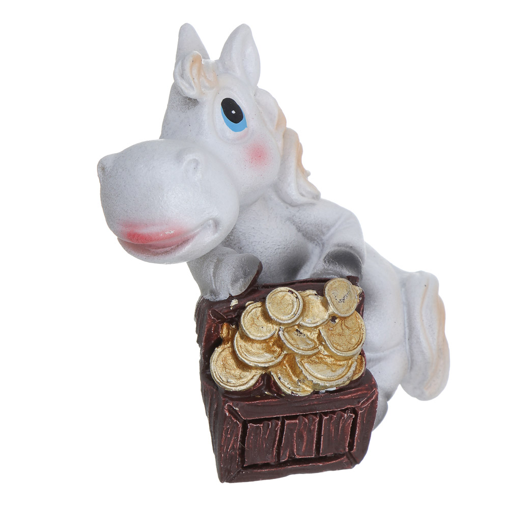 СНОУ БУМ Магнит Лошадка 5x2x6 см, полистоун, 4 вида - #3