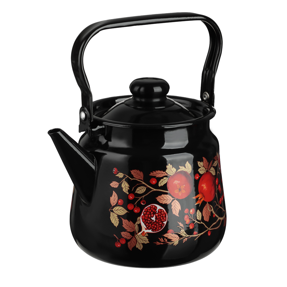 Гранат Чайник эмалированный, без свистка 3,5л, индукция - #3