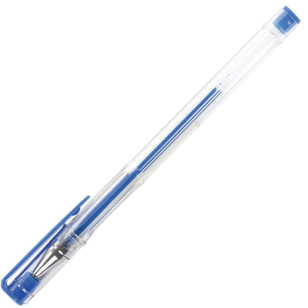 Набор гелевых ручек, 6 цветов, неоновые чернила, прозр. корпус, 0,7 мм, линия письма 0,5 мм, 142798 - #4