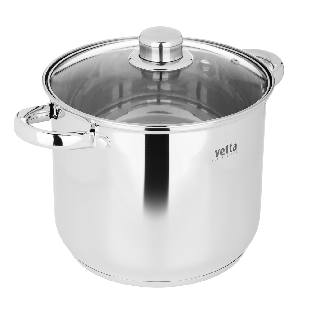 VETTA Орландо Кастрюля 20х17см, 5,0л, со стекл. крышкой, индукция - #3