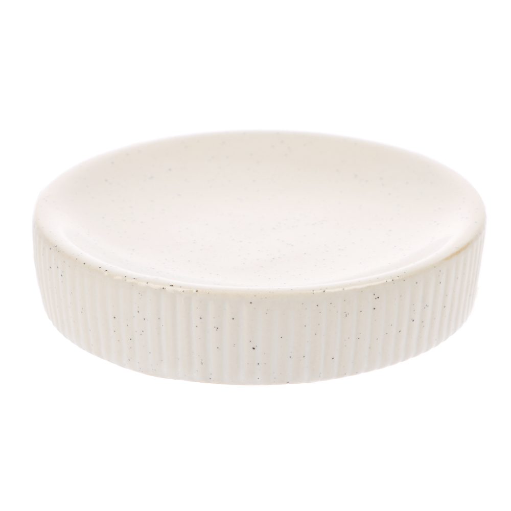 Мыльница NOBLE бежевый, керамика, SWC-2502-04 - #1