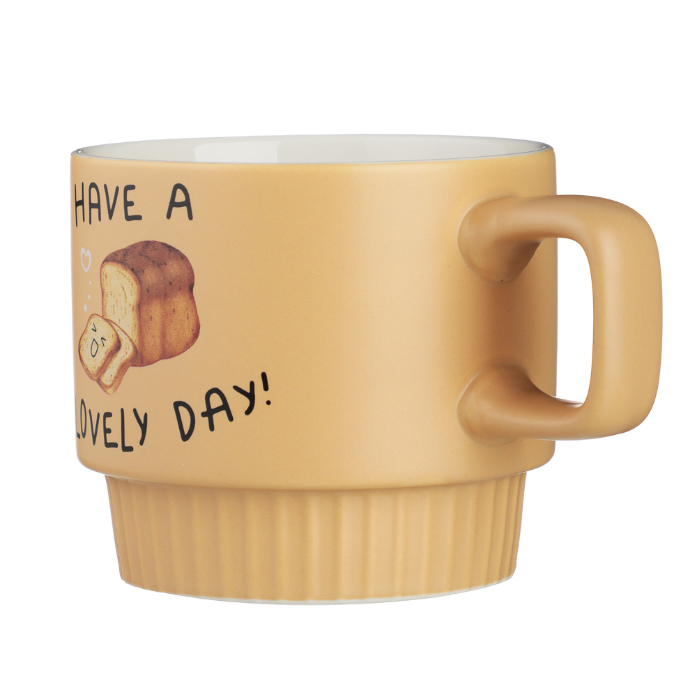 MILLIMI Бейкери Кружка 340мл, фарфор, 3 дизайна - #3