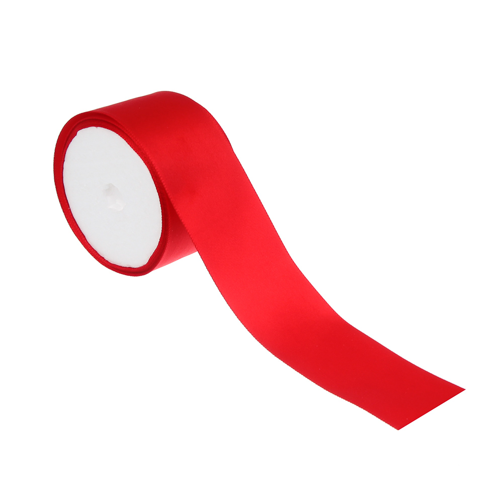 Лента для подарков атласная, 4 см x 2,7 м, полиэстер, 6 цветов - #3