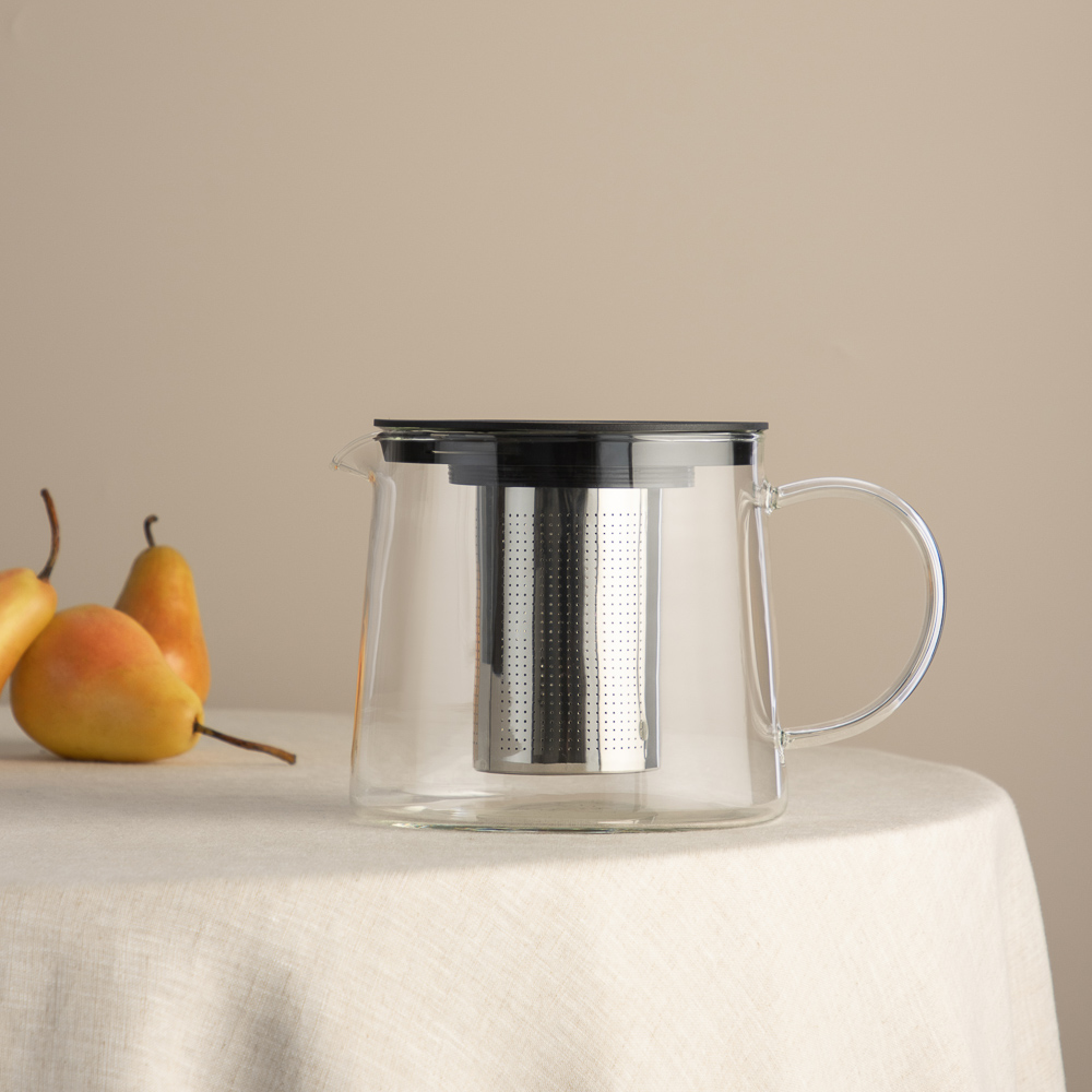 SATOSHI Цейлон Чайник заварочный 1,5л, жаропрочное стекло - #10