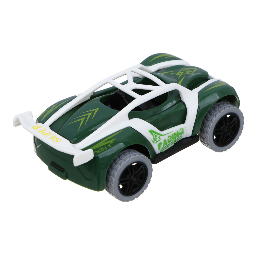 ИГРОЛЕНД Машинка трюковая "Супер перевертыш", инерция, ABS, 10,5х5,5х8,5 см, 8 диз - #6