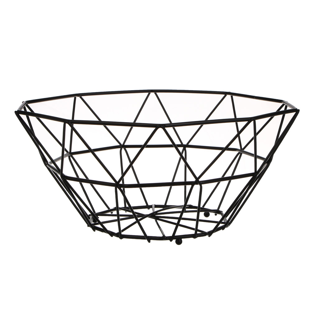 Корзина для фруктов тм Vetta углеродистая сталь, 26x26x13см - #2