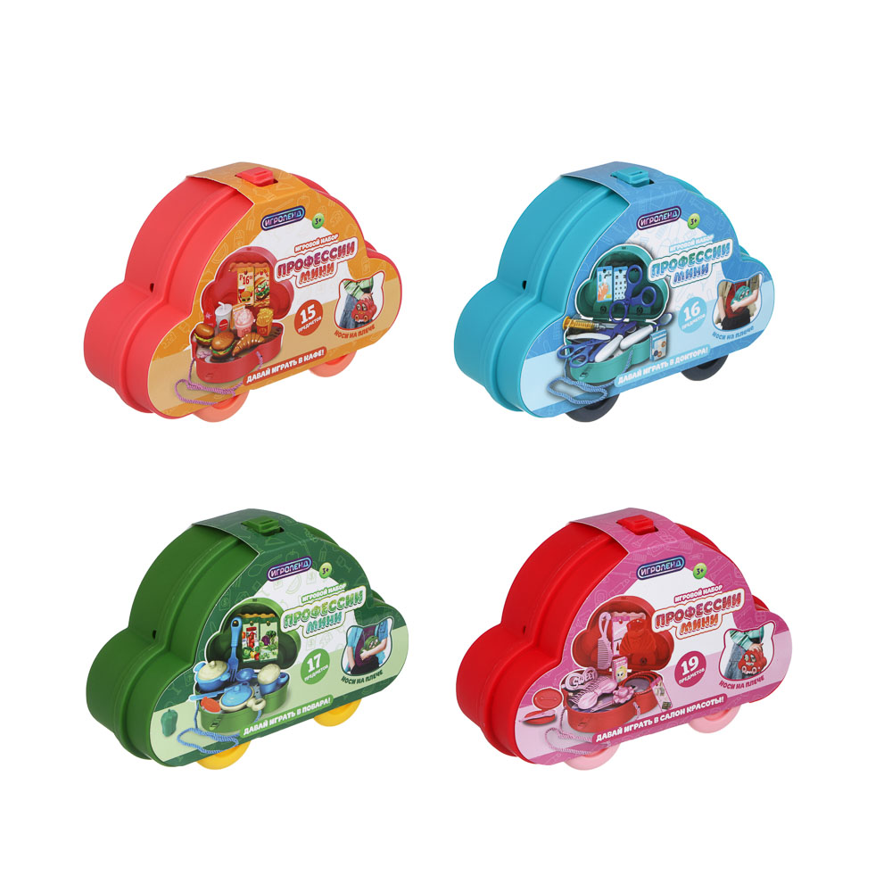 ИГРОЛЕНД Игровой набор профессии, мини, ABS, 4 дизайна - #3