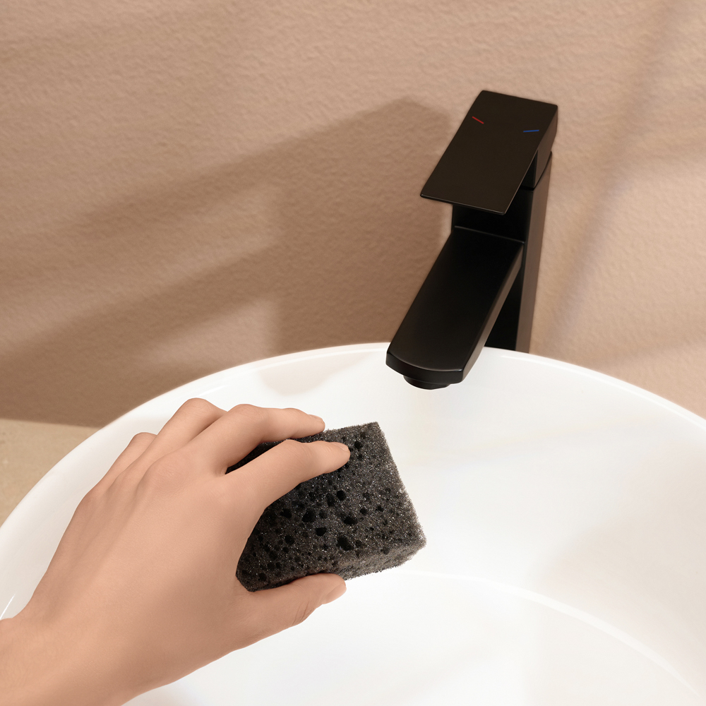 Набор губок для мытья посуды "Гармония черного" 9,8x6,6x3,0см, 10шт - #9