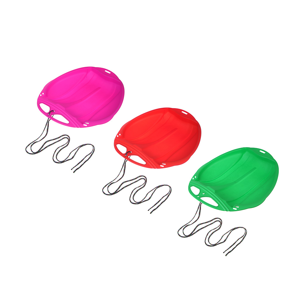 BY SPORT Ледянка пластиковая, размер 48х42см, РР, цвета МИКС - #1