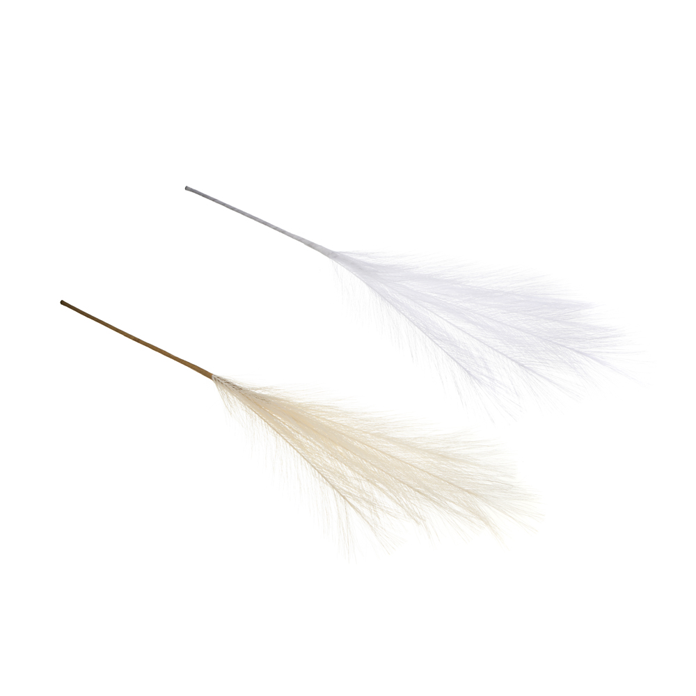 Ветка искусственная декоративная тм LADECOR пампасная трава длина 70 см - #1