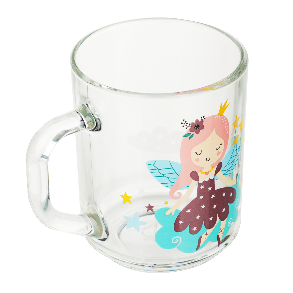 Набор для завтрака "Принцессы", 3 предмета: кружка 200мл, салатник 12,7см (0,46л), тарелка 19,6см - #3