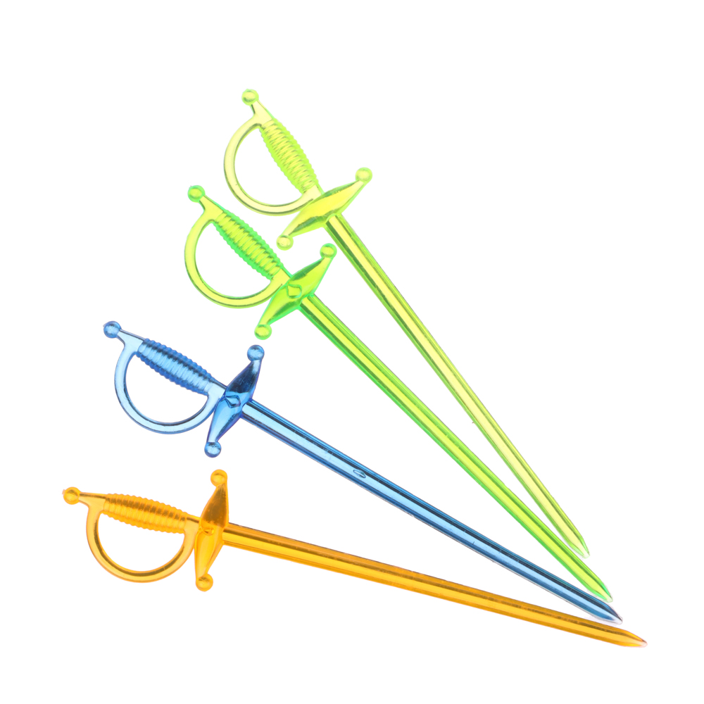 PATERRA Пики декоративные 30шт, цветные, "Шпаги", 401-762 - #3