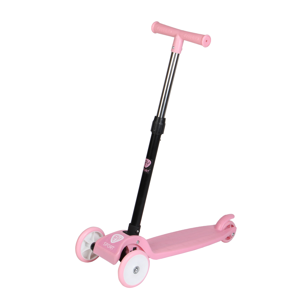 Самокат 3-х колесный, тм BY SPORT, складной, 56x21x58-62-66-70см, до 30кг, металл, пластик - #5