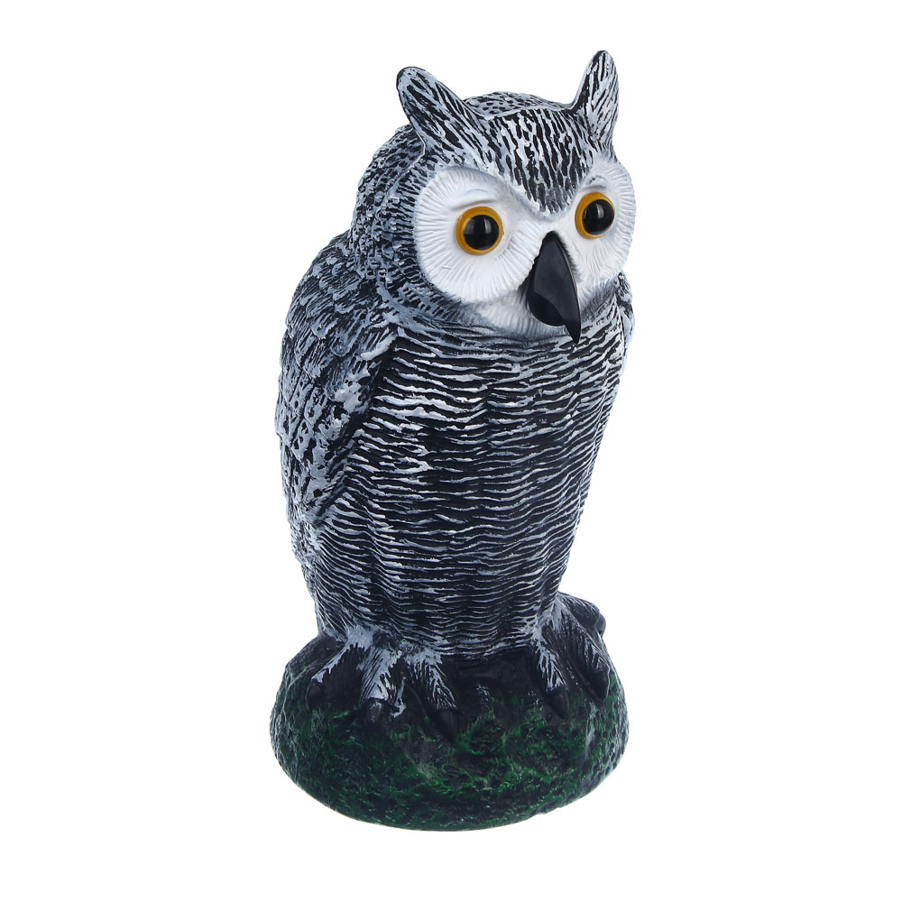 Фигура садовая "Сова" тм INBLOOM, 26x13см, HDPE - #1